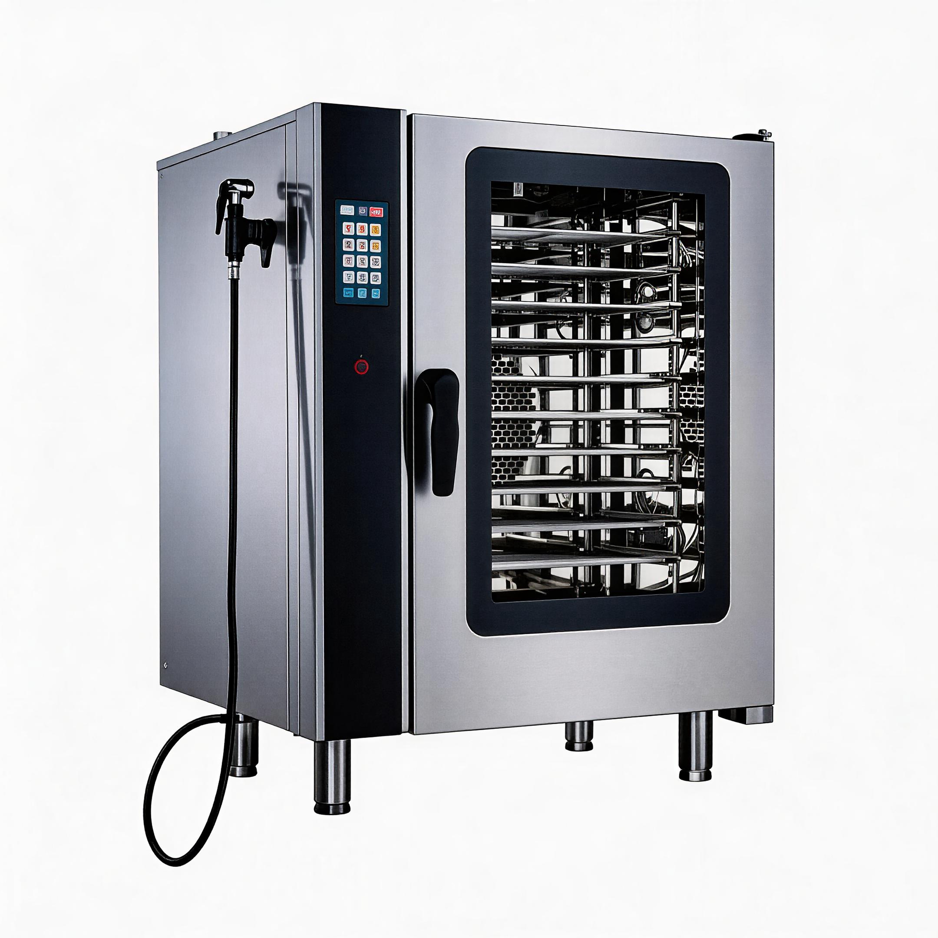 Intelligent Touch-Screen Commercial Combi Oven - 10-Pan Capacity